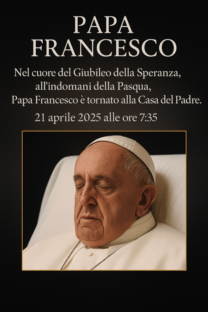 La morte di Papa Francesco nel Giubileo della Speranza: un evento tra teologia, simbolismo e storia